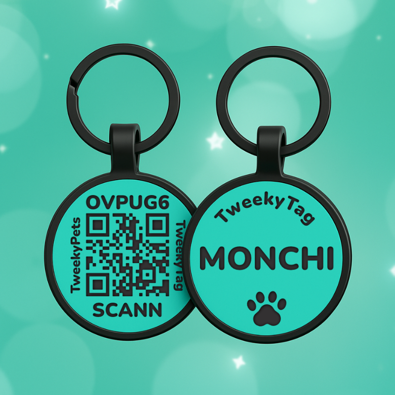 Medalla Silicona Redonda verde claro